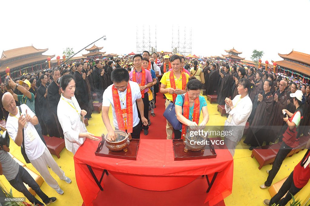 Ceremony Of Blessings In Chengmai