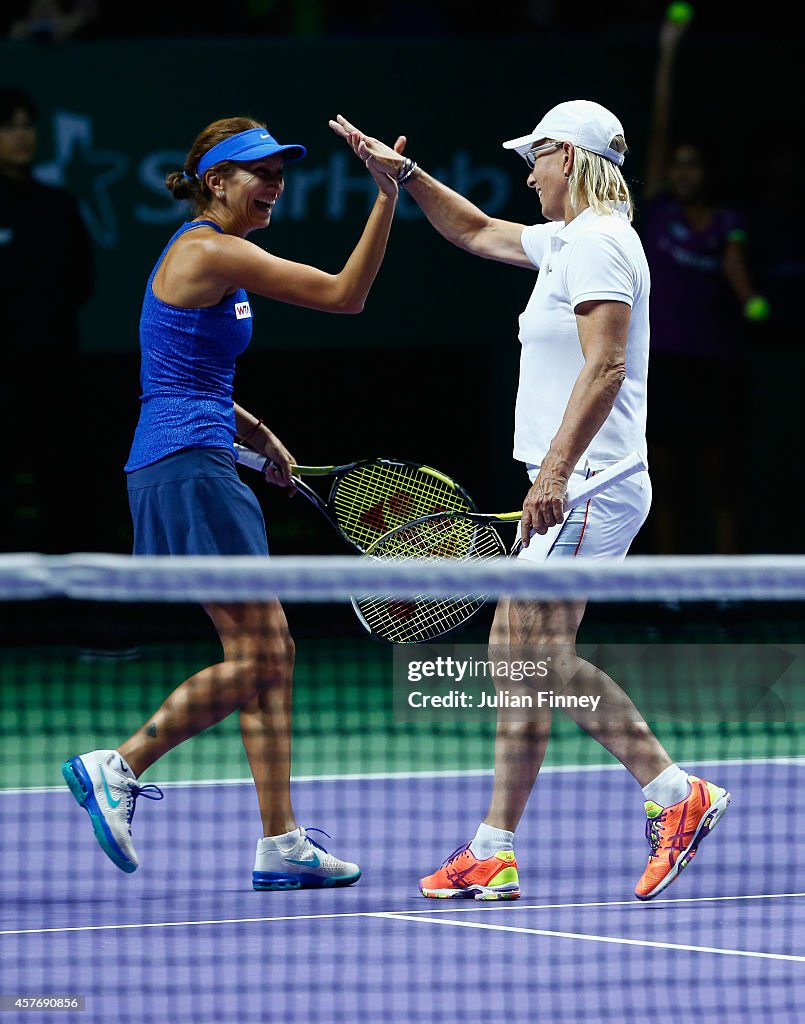 BNP Paribas WTA Finals: Singapore 2014 - Day Three