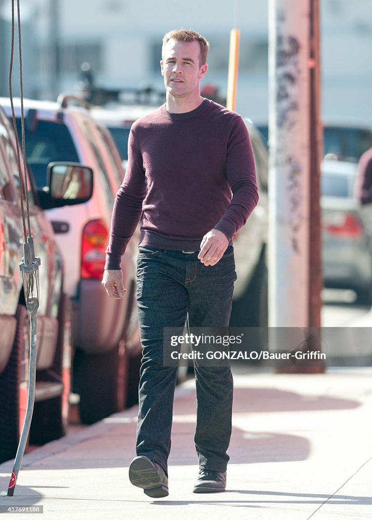 Celebrity Sightings In Los Angeles - October 22, 2014