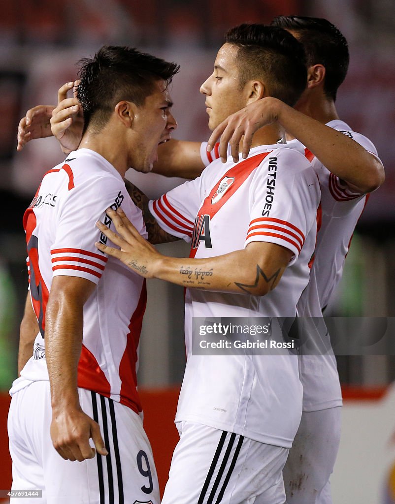 River Plate v Libertad - Copa Total Sudamericana 2014