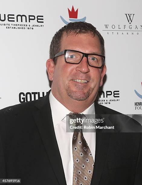 Steve Costello attends Gotham Magazine Celebrates Cover Star Henrik Lundqvist At Wolfgang's Steakhouse on October 22, 2014 in New York City.