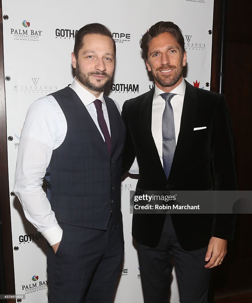 Gotham Magazine Celebrates Cover Star Henrik Lundqvist At Wolfgang's Steakhouse