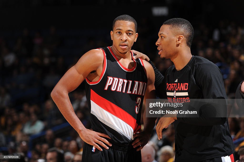 Portland Trail Blazers v Los Angeles Lakers