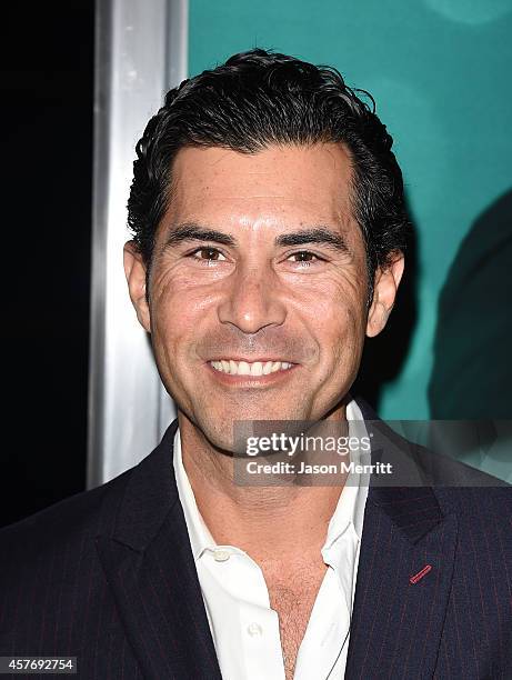 David DeSantos attends Summit Entertainment's premiere of "John Wick" at the ArcLight Hollywood on October 22, 2014 in Hollywood, California.