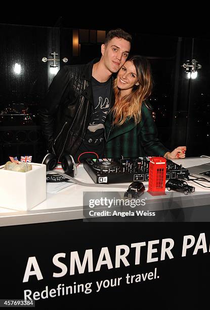 Musician Josh Beech and actress Shenae Grimes join Delta Air Lines and Virgin Atlantic for a private #flysmart celebration to toast the new direct...