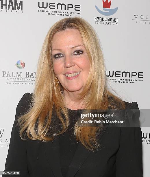 Kathleen Ruiz attends Gotham Magazine Celebrates Cover Star Henrik Lundqvist At Wolfgang's Steakhouse on October 22, 2014 in New York City.