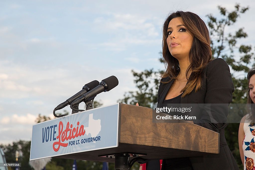 Latino Victory Project Co-Founder Eva Longoria Rallies Voters In San Antonio