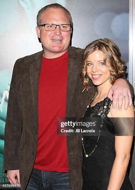 Derek Kolstad attends Summit Entertainment's premiere of 'John Wick' at the ArcLight Theater on October 22, 2014 in Hollywood, California.