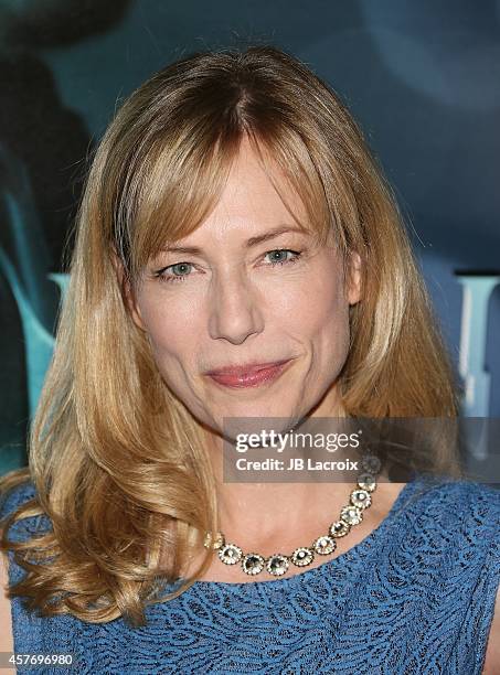 Cathryn de Prume attends Summit Entertainment's premiere of 'John Wick' at the ArcLight Theater on October 22, 2014 in Hollywood, California.