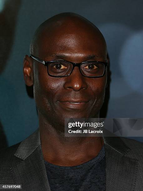 Lance Reddick attends Summit Entertainment's premiere of 'John Wick' at the ArcLight Theater on October 22, 2014 in Hollywood, California.