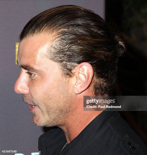 Recording artist Gavin Rossdale attends Delta Air Lines And Virgin Atlantic red carpet event celebrating new direct route between LAX and Heathrow...