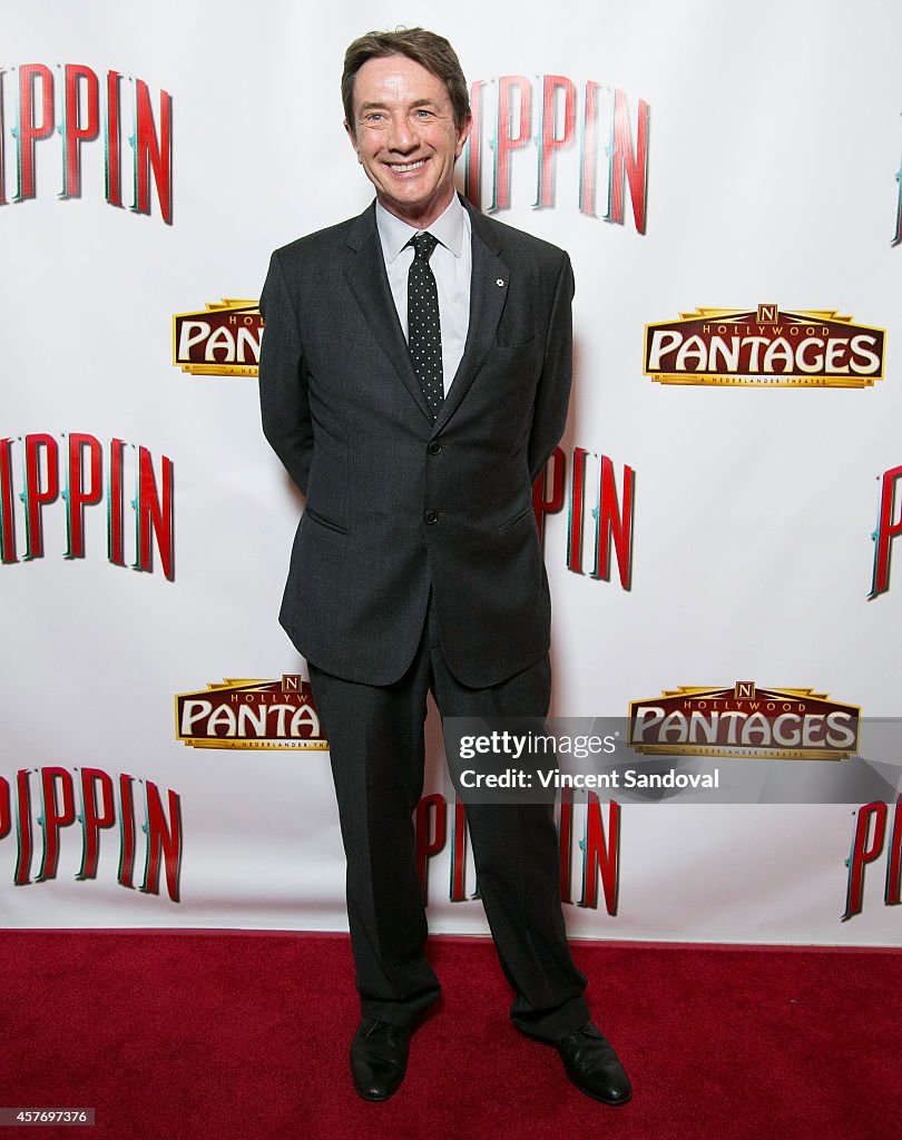 Red Carpet Opening Night Of "Pippin" At Hollywood Pantages Theatre