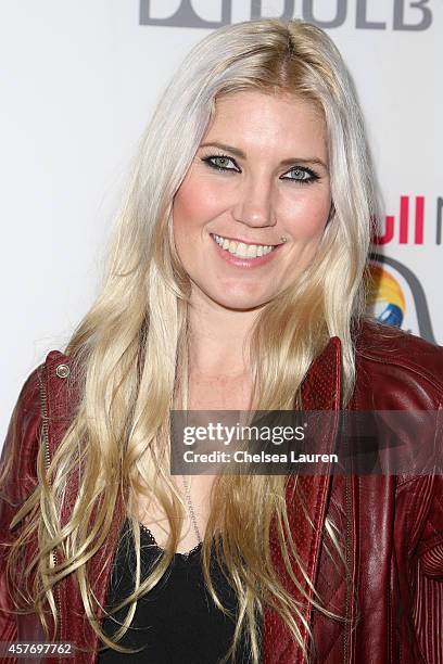 Athlete Jolene Van Vugt arrives at the "On Any Sunday, The Next Chapter," a film from Red Bull Media House, premiere at Dolby Theatre on October 22,...