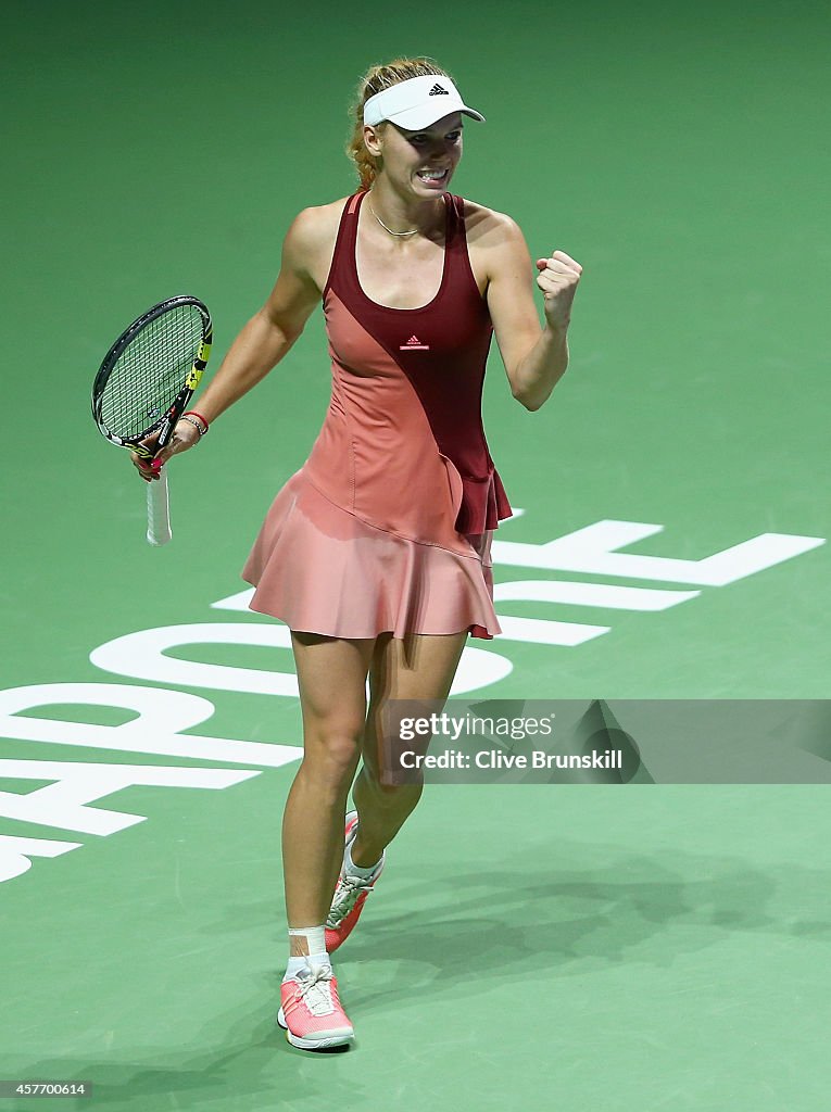 BNP Paribas WTA Finals: Singapore 2014 - Day Four