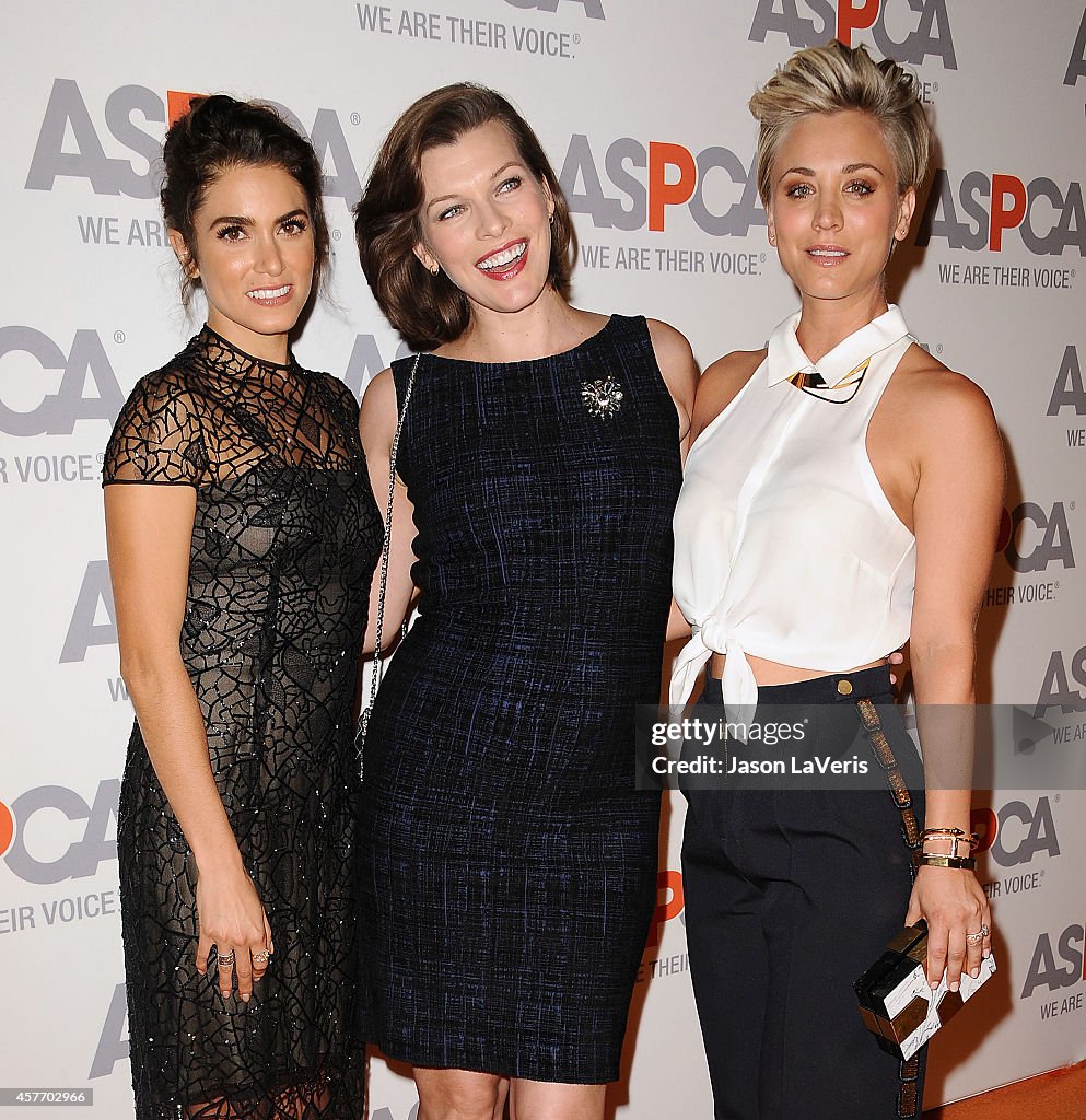 ASPCA Honors Kaley Cuoco-Sweeting And Nikki Reed