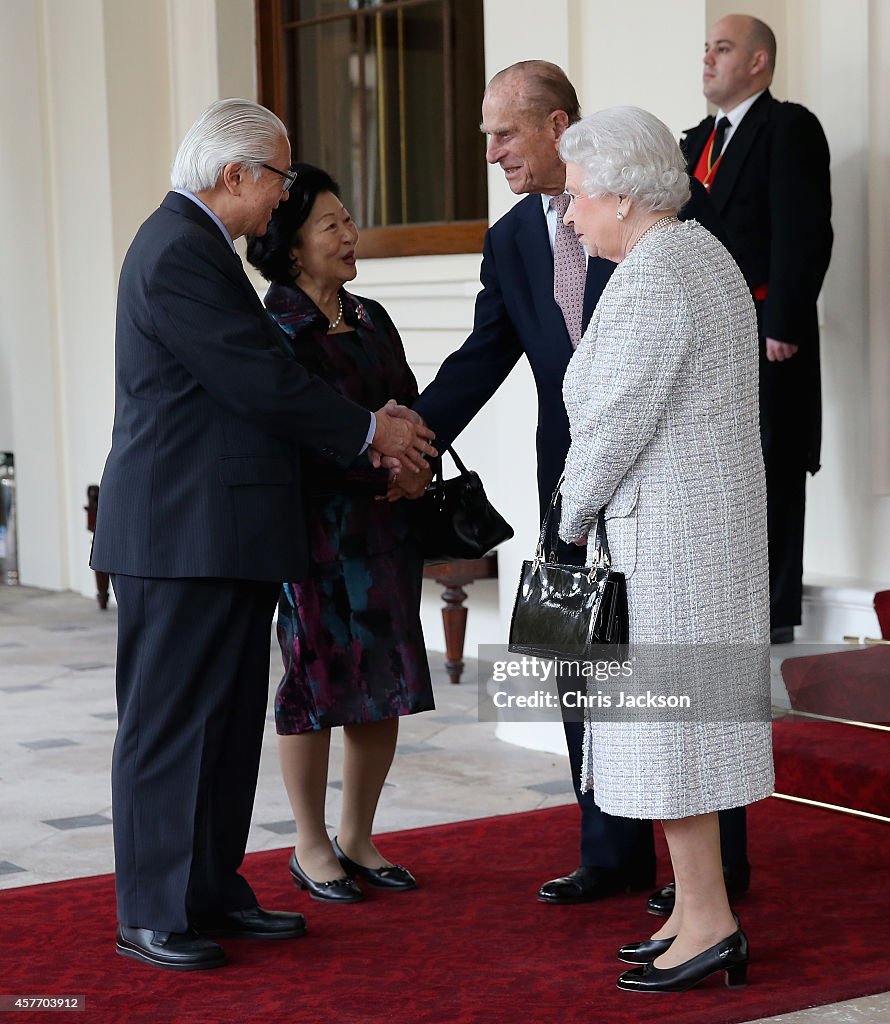 The President Of The Republic Of Singapore Makes A State Visit To The UK