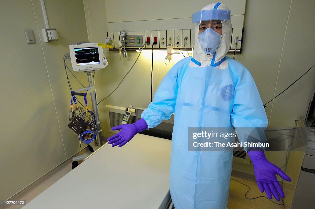 Ebola Virus Preparations In Japan