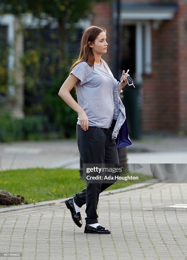 Jacqueline Jossa Sightings -  October 21, 2014