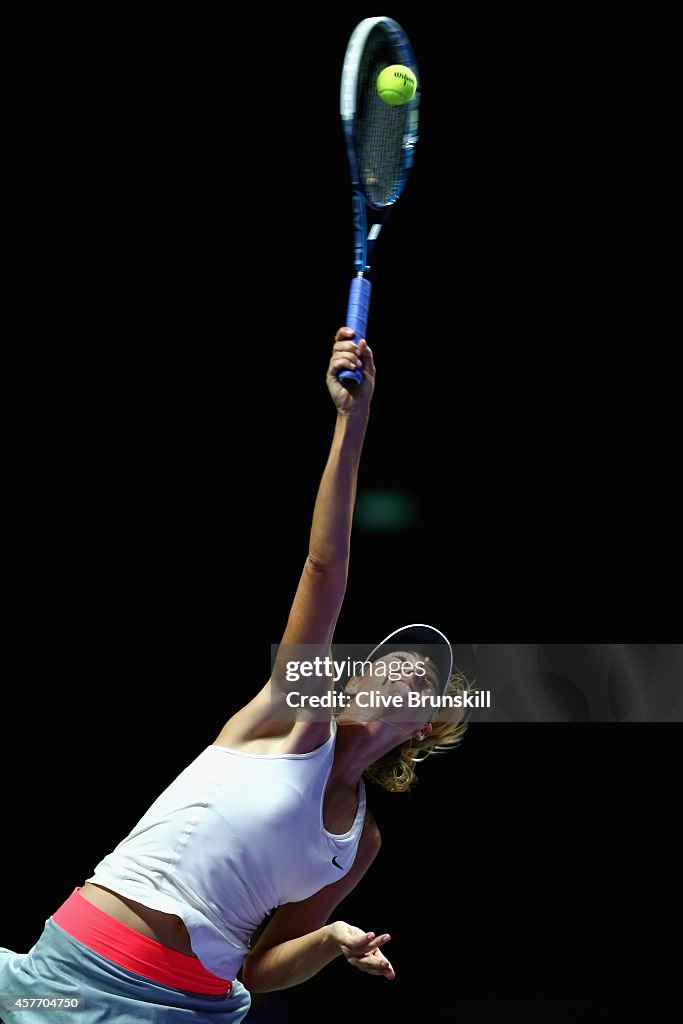 BNP Paribas WTA Finals: Singapore 2014 - Day Four