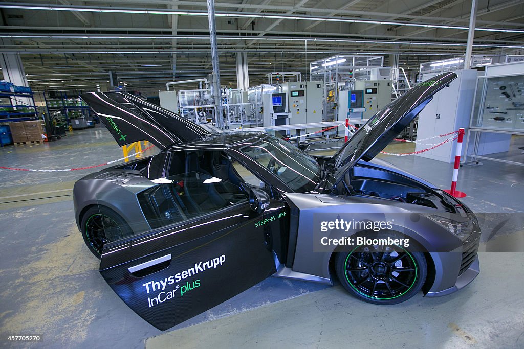 Manufacturing Operations At ThyssenKrupp AG's Automotive Factory