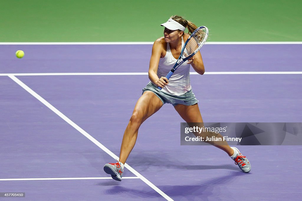 BNP Paribas WTA Finals: Singapore 2014 - Day Four