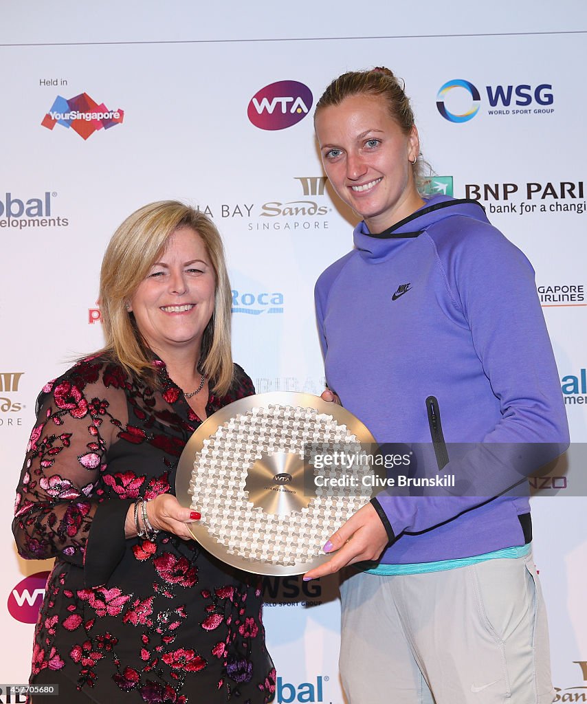 BNP Paribas WTA Finals: Singapore 2014 - Day Four