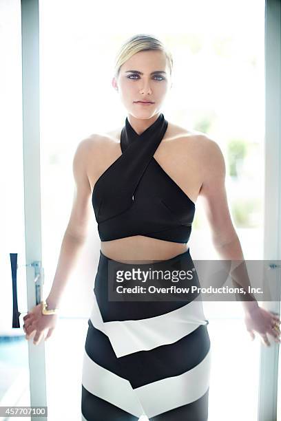 Pro golfer Lexi Thompson is photographed for Golf Punk magazine on June 3, 2014 in Palm Beach, Florida.