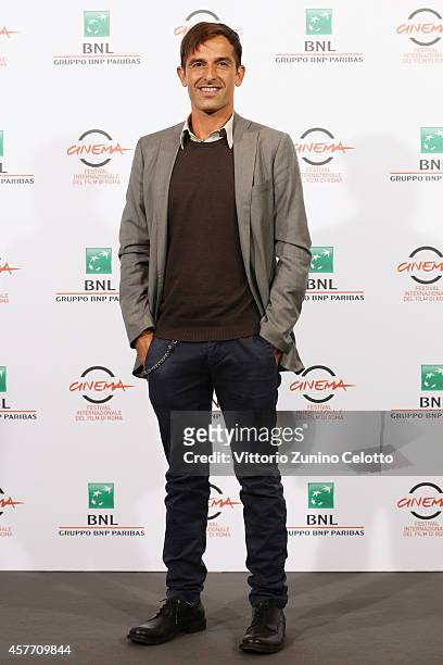 Claudio Noce attends the 'La Foresta Di Ghiaccio' Photocall during the 9th Rome Film Festival on October 23, 2014 in Rome, Italy.