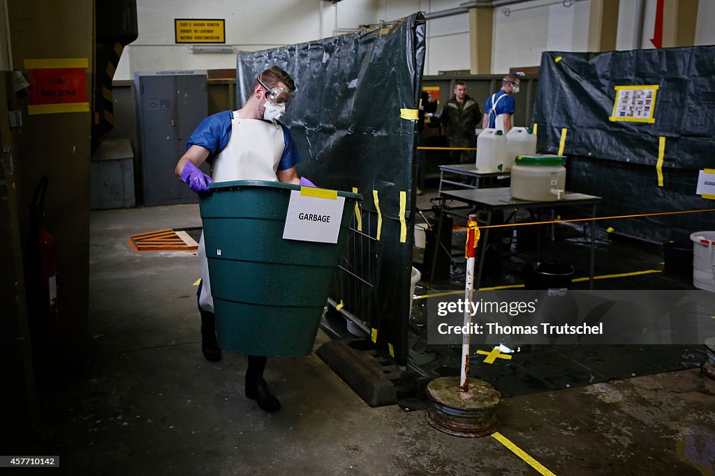 Volunteers Train To Fight The Ebola Epidemic