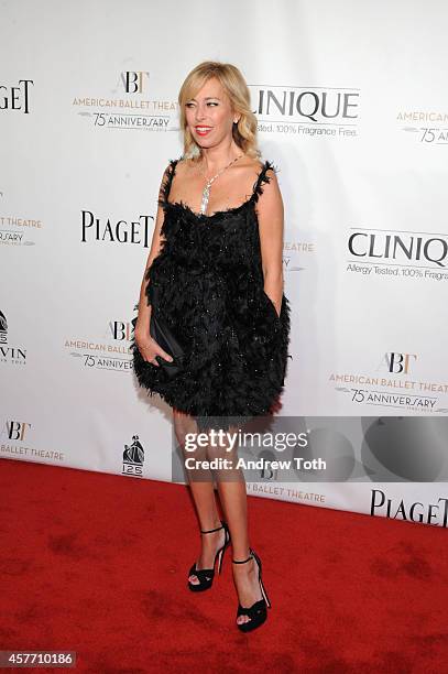 Sutton Stracke attends the American Ballet Theatre 2014 Opening Night Fall Gala at David H. Koch Theater at Lincoln Center on October 22, 2014 in New...