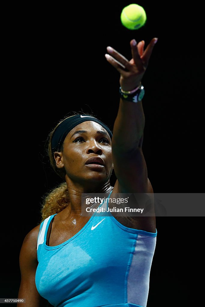 BNP Paribas WTA Finals: Singapore 2014 - Day Four