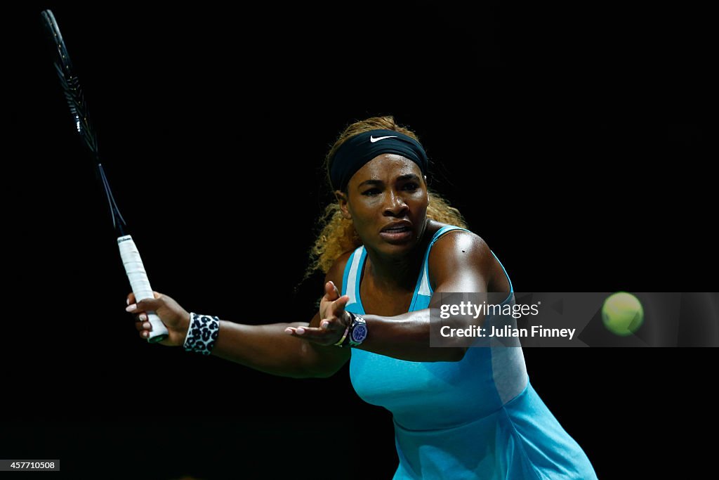 BNP Paribas WTA Finals: Singapore 2014 - Day Four