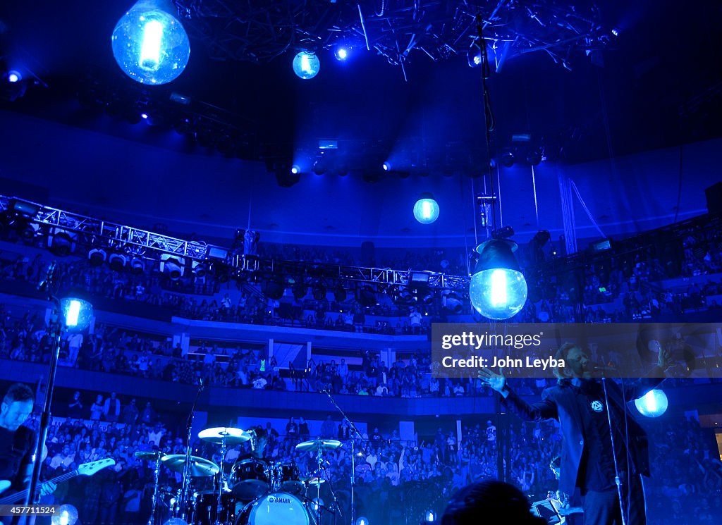 Pearl Jam performs at Pepsi Center
