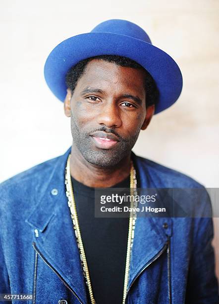 Wretch 32 attends the Xperia Access Q Awards at The Grosvenor House Hotel on October 22, 2014 in London, England.