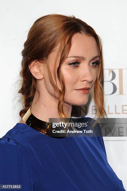 Nina Bogdan attends the American Ballet Theatre 2014 Opening Night Fall Gala at David H. Koch Theater at Lincoln Center on October 22, 2014 in New...