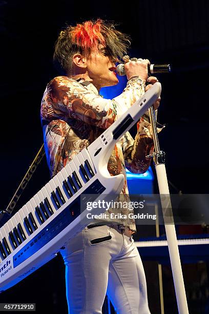 Rob Fusari aka 8Bit of Cary Nokey performs at Tipitina's on October 22, 2014 in New Orleans, Louisiana.