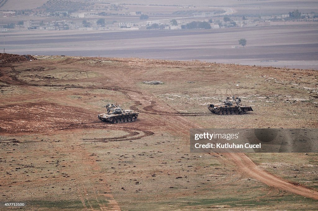 Syrian Kurds Battle IS To Retain Control Of Kobani