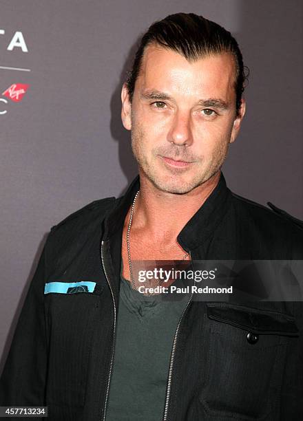 Recording artist Gavin Rossdale attends Delta Air Lines And Virgin Atlantic red carpet event celebrating new direct route between LAX and Heathrow...