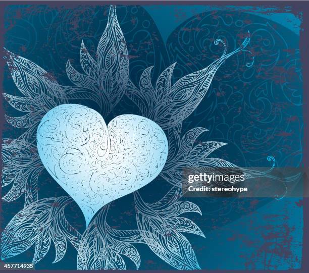 tranquil love - sympathy card stock illustrations