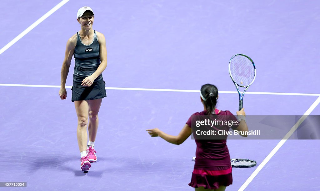 BNP Paribas WTA Finals: Singapore 2014 - Day Four