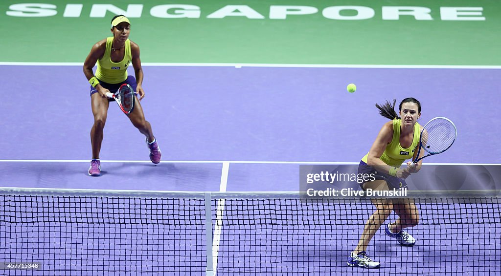 BNP Paribas WTA Finals: Singapore 2014 - Day Four