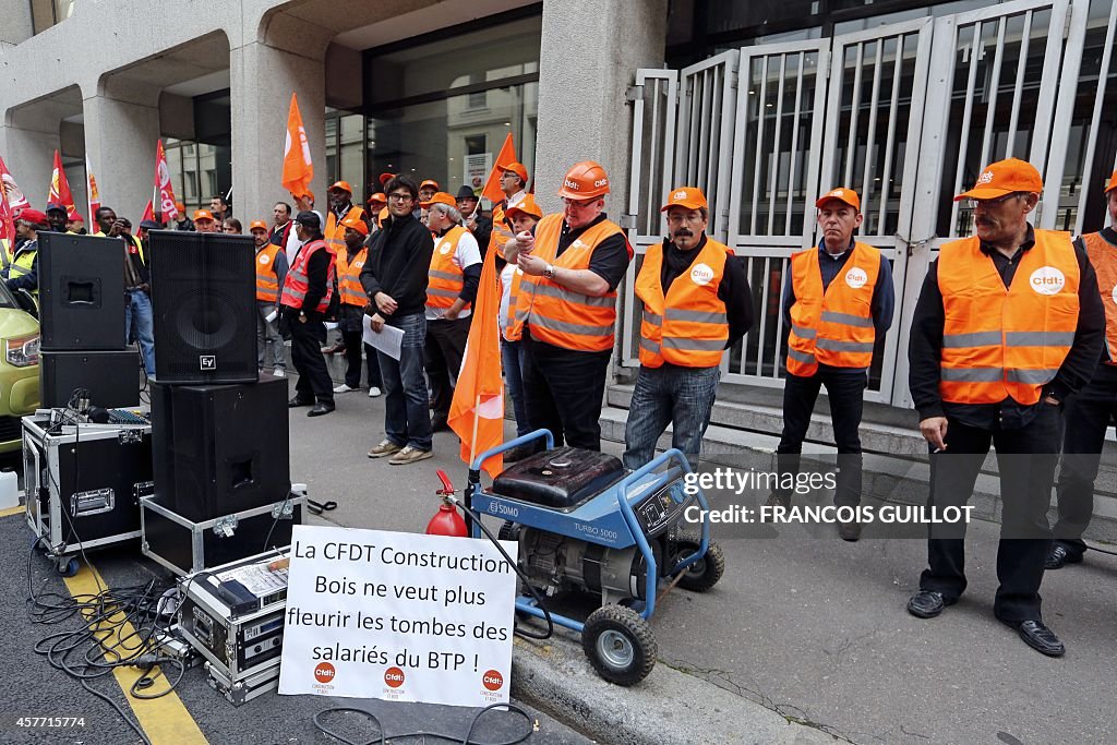 FRANCE-CONSTRUCTION-PROTEST