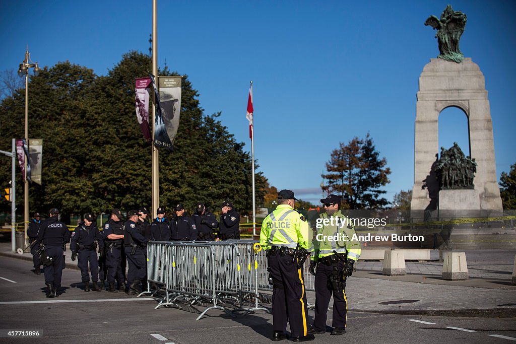 Ottawa On Alert After Shootings At Nation's Capitol