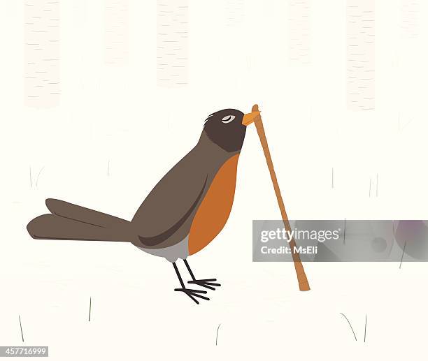 der frühe vogel fängt den wurm - wurm stock-grafiken, -clipart, -cartoons und -symbole