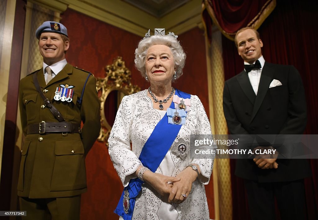 US-ENTERTAINMENT-ROYALS-MADAME TUSSAUDS 