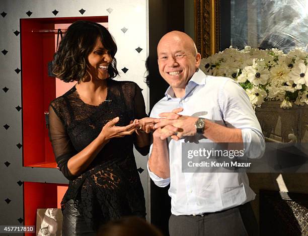 Eric Ryd Halle Berry Scandale Paris Unveiling Photos and Premium High Res ...