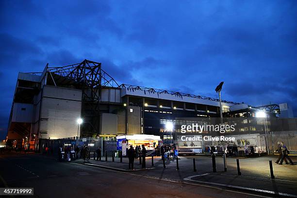General view of the stadium exterior before the UEFA Europa League group C match between Tottenham Hotspur FC and Asteras Tripolis FC at White Hart...