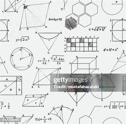 Math Equations Open Source Math Equations Seamless High-Res Vector Graphic - Getty Images