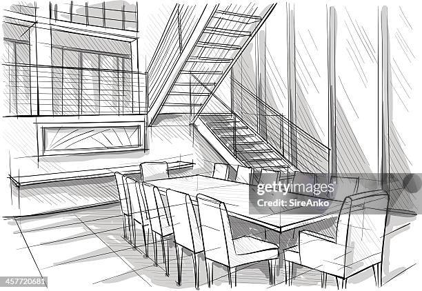design - table perspective stock illustrations