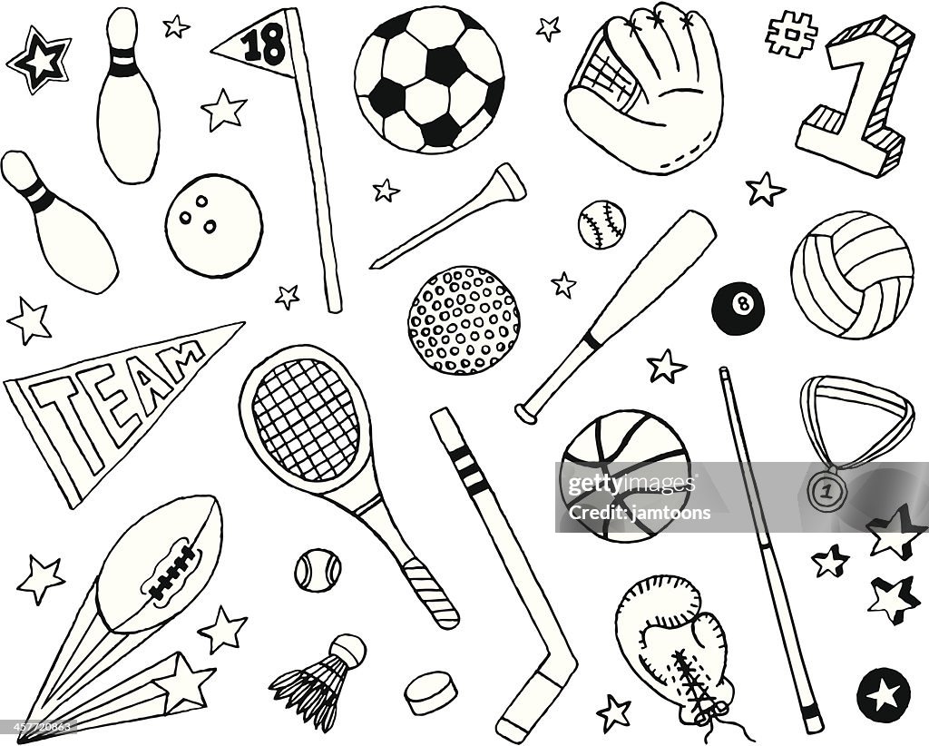Sports Doodles